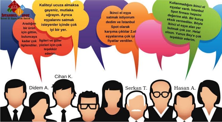 ikinci el eşyalara müşteri yorumları İstanbul Spot'a müşteri yorumları