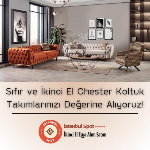 İstanbul İkinci el chester koltuk takımı alanlar