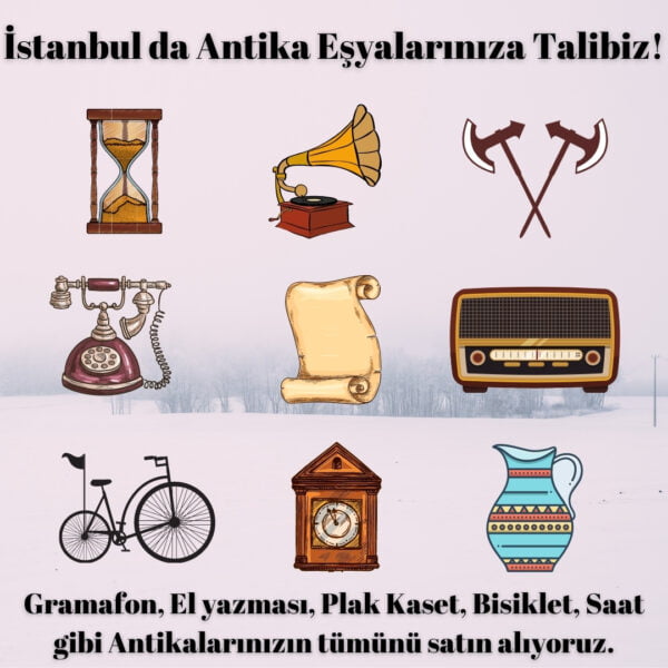 İstanbul Antika Eşya Alan Yerler